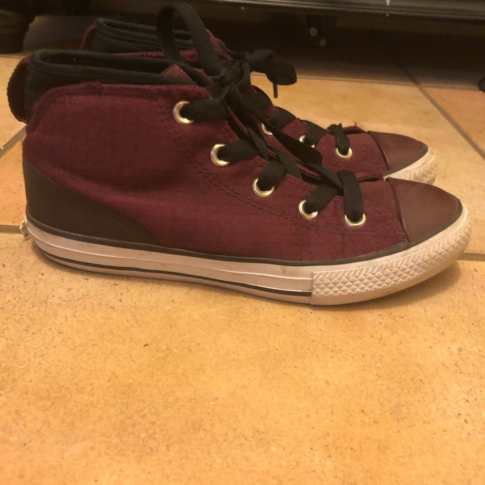 Dark Purple Converse